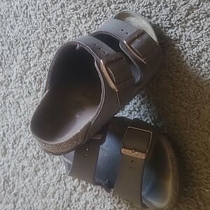 Birkenstock Kids Dark Brown Sandals
